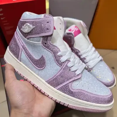 AIR JORDAN 1 VIOLET-SILVER